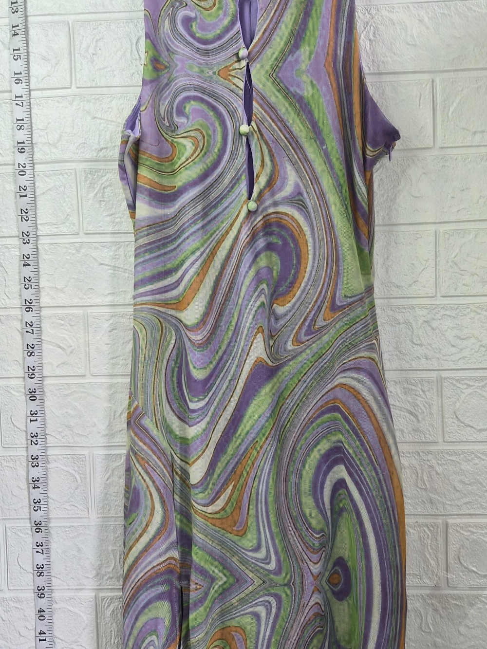 Princess Polly Lyra Mini Dress Marbled Purple and Brown Size 6 New No Tags